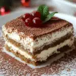 Christmas Tiramisu Recipe, Holiday Dessert, Irresistible Tiramisu, Festive Treat First Image First Image