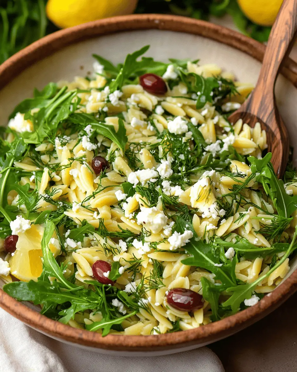 Zitronen-Dill-Orzo-Salat: Refreshing Feta Delight for You! 6