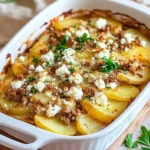 Kartoffel-Hackfleisch-Auflauf mit Feta First Image First Image