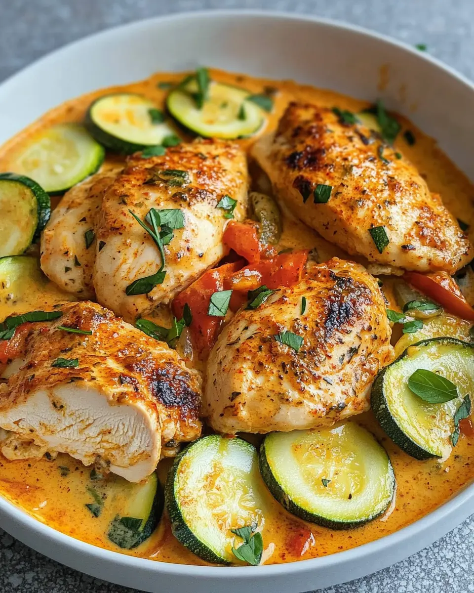 Cremiges Paprika-Zucchini-Hähnchen: Indulgent Comfort Food 6 j4sh7yrlza22pywnlqij