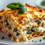 Cremige Hähnchen-Lasagne aus dem Slow Cooker First Image First Image