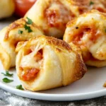 Gefüllte Pizzabrötchen selber machen First Image First Image