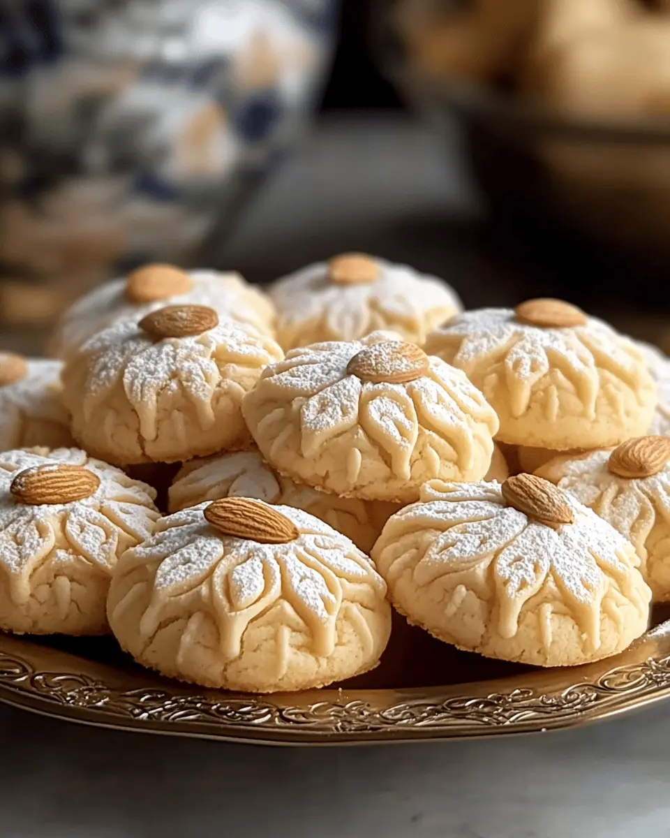 MARZIPAN PLÄTZCHEN MIT MANDELN First Image First Image