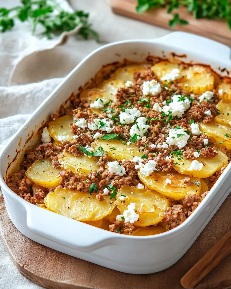 Kartoffel-Hackfleisch-Auflauf mit Feta: Best Comfort Food Delight 5