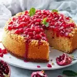 Rührkuchen mit Granatapfel First Image First Image