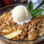 Apfel Crisp mit Streuseln: Das ultimative Herbstdessert First Image First Image