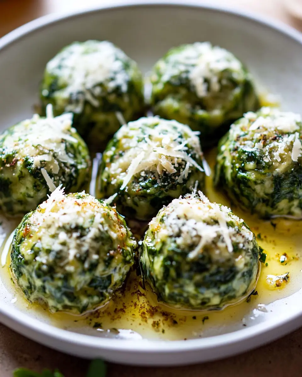 Spinatknödel (schnell, einfach & gelingsicher!) First Image First Image