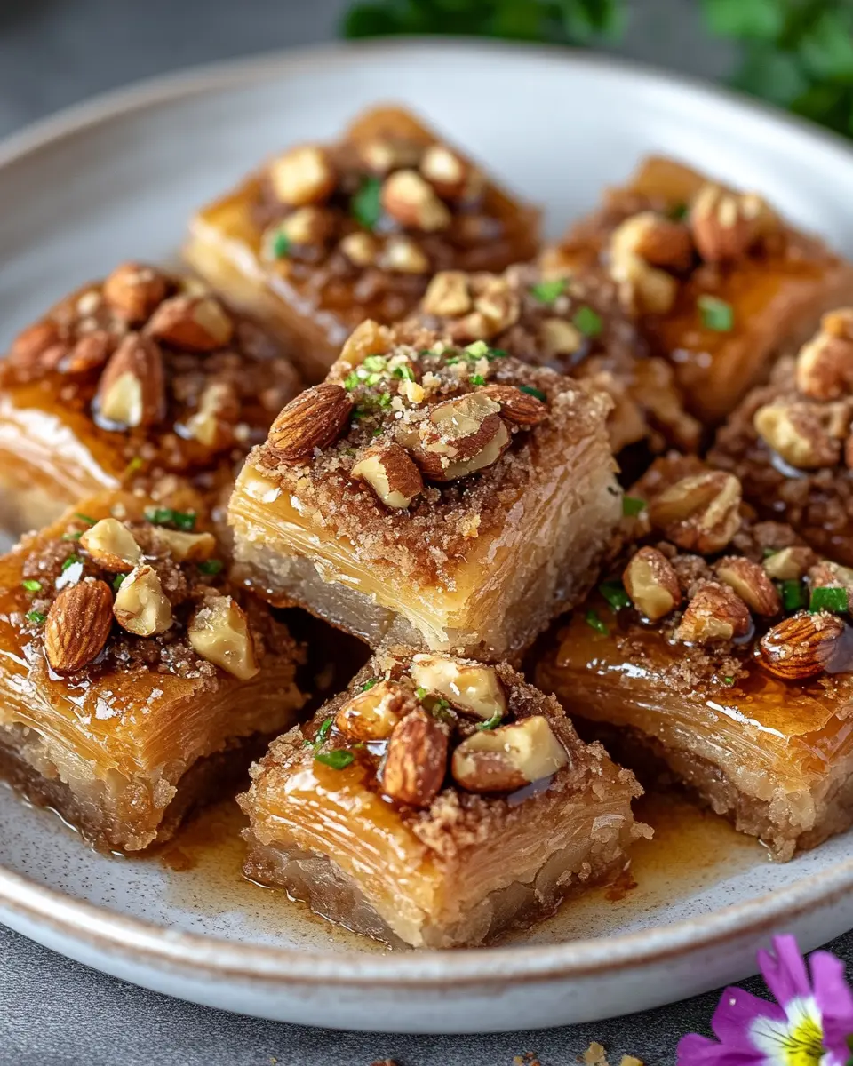 Keto Libanesische Baklava Bites: Indulgent Nutty Bliss 7