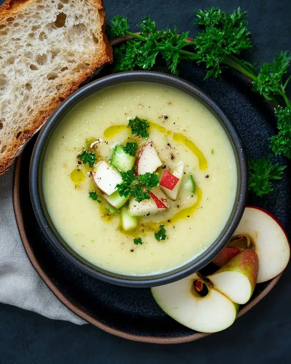 Apfel-Sellerie-Suppe First Image First Image