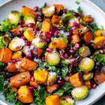 Wintersalat mit geröstetem Gemüse: Herzhaft, warm und voller Geschmack First Image First Image