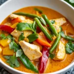 Rotes Thai Curry mit Hähnchen – in 20 Minuten auf dem Tisch! First Image First Image