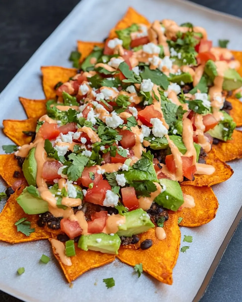 Süßkartoffelnachos First Image First Image