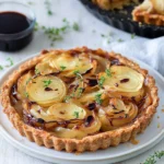 Veganer Zwiebelkuchen ohne Hefe First Image First Image