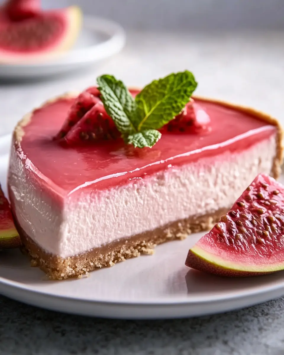 Keto Brasilianischer Guava Käsekuchen First Image First Image