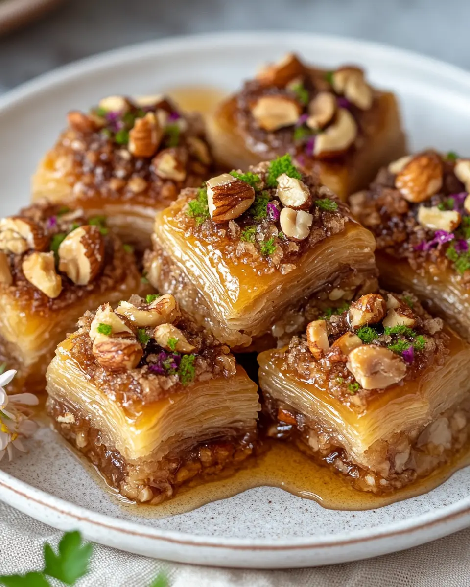 Keto Libanesische Baklava Bites: Indulgent Nutty Bliss 6