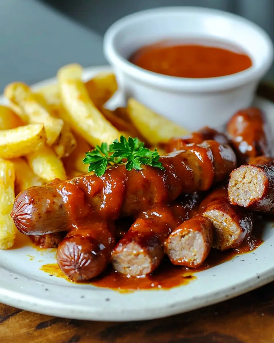 Currywurst aus der Heißluftfritteuse: Der beste Imbissklassiker für Zuhause 7