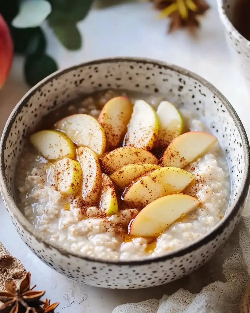 Apfel Zimt Porridge – 5 Gründe, es jeden Morgen zu lieben First Image First Image