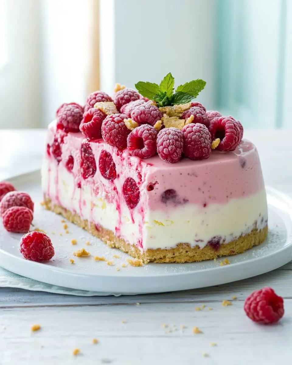 Himbeer-Eistorte mit Keksboden: The Best Easy Summer Treat 7