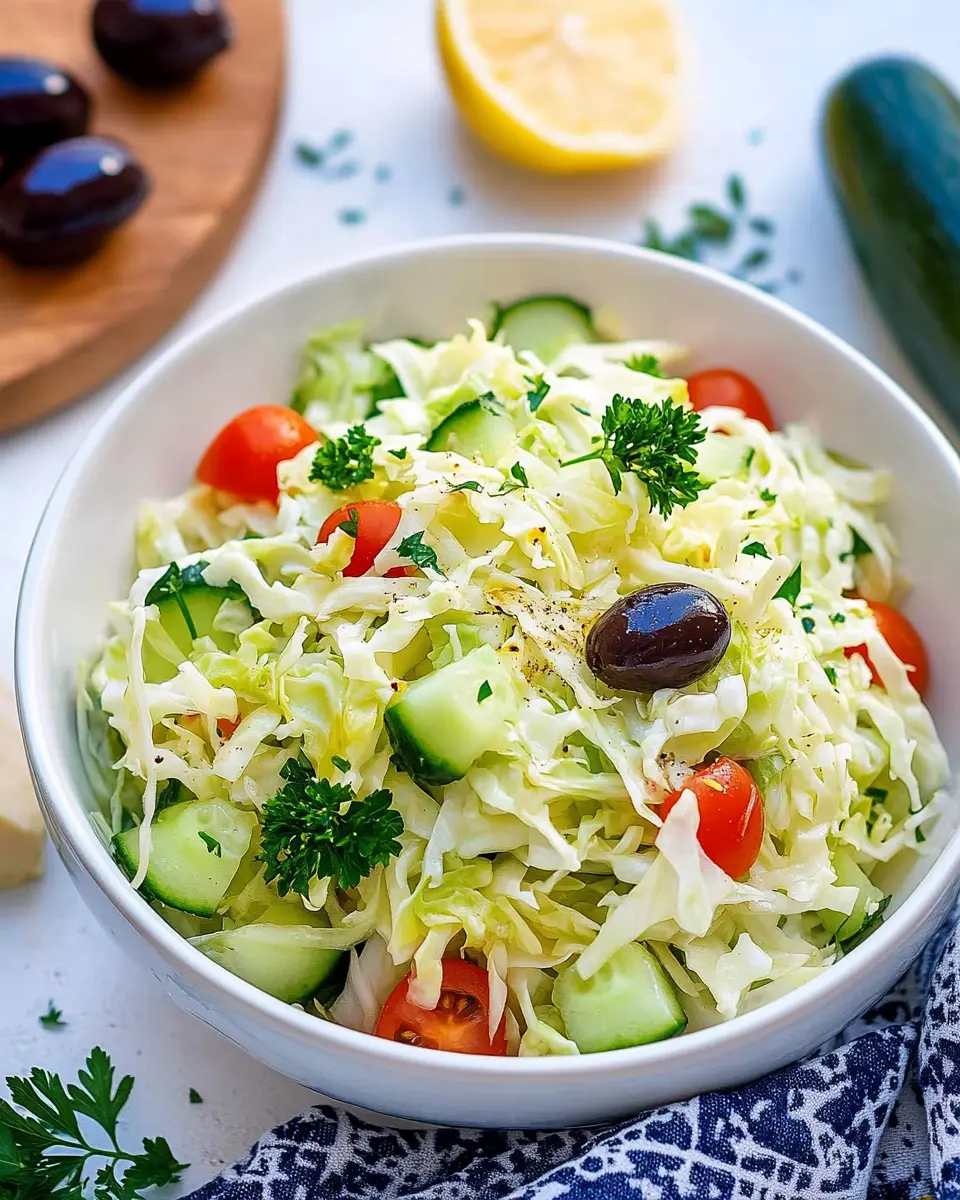 Griechischer Krautsalat – einfaches Rezept für frische Genussmomente 7