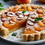 Keto Türkischer Aprikosen- und Mandeltart First Image First Image