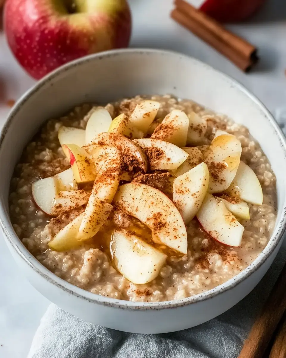 Zimt Apfel Porridge: Bestes Frühstück in 9 Minuten für Frühstücksliebhaber 7