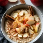 Zimt Apfel Porridge – Bestes Frühstück in 9 Minuten First Image First Image