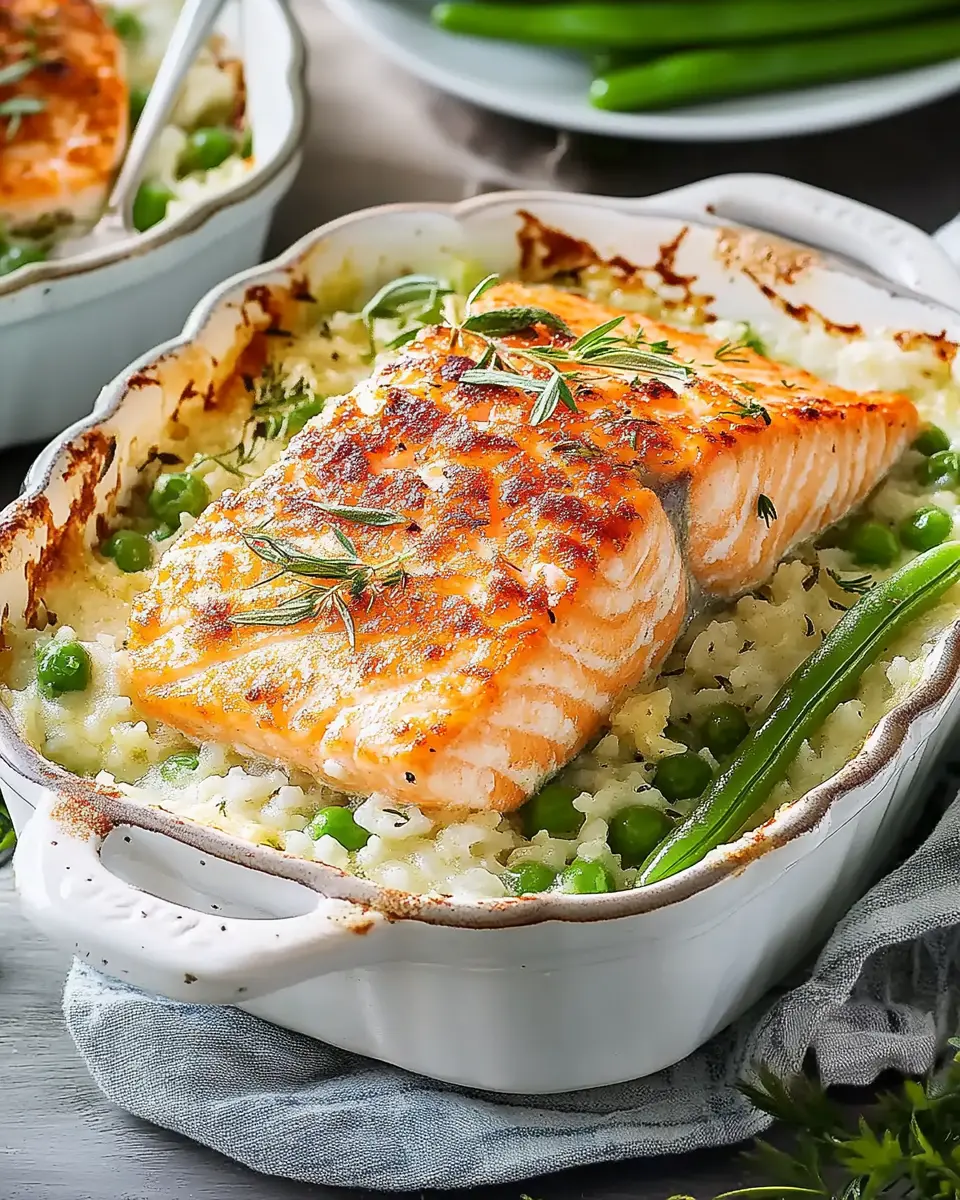 Lachs-Reis-Auflauf mit Zuckerschoten: A Comforting Delight 7