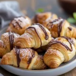 Mini Schoko Croissants mit Nutella – Einfach & Schnell gebacken First Image First Image