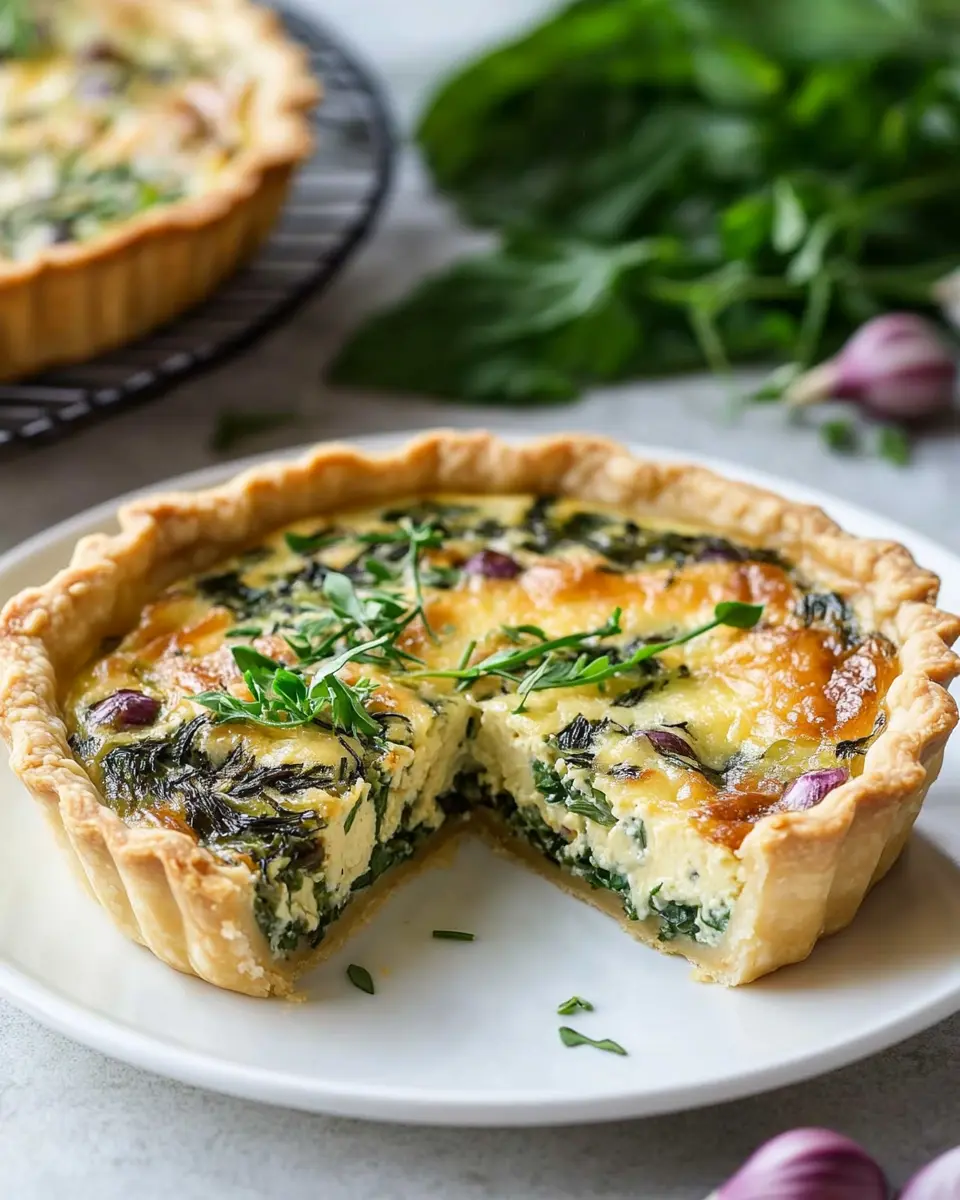 Bärlauch-Quiche: Irresistibly Creamy and Full of Flavor 6