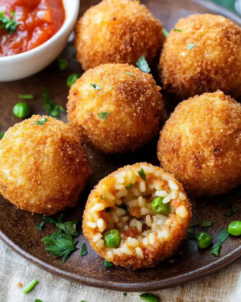 Arancini: Gefüllte Reisbällchen aus Sizilien, die süchtig machen First Image First Image