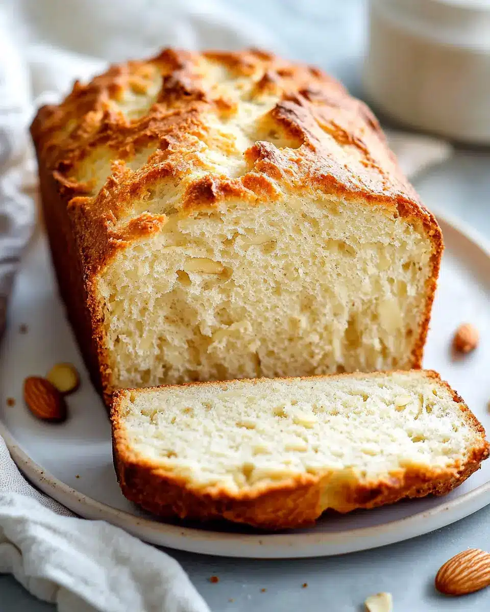 Fluffiges Keto-Mandelmehl-Sandwichbrot First Image First Image