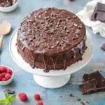 Einfacher Schokokuchen – saftig und lecker First Image First Image