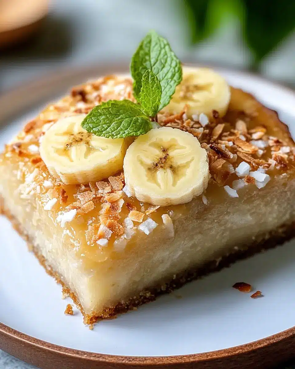 Keto Vietnamesisches Kokos Bánh Chuối (Bananenkuchen) First Image First Image