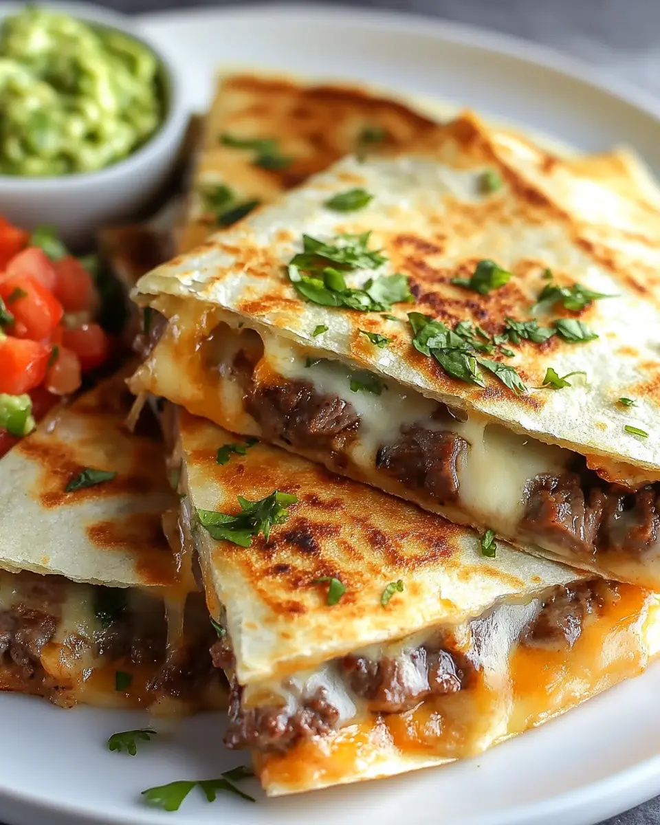 Käseüberbackene Steak-Quesadillas: Irresistibly Gooey Goodness 5