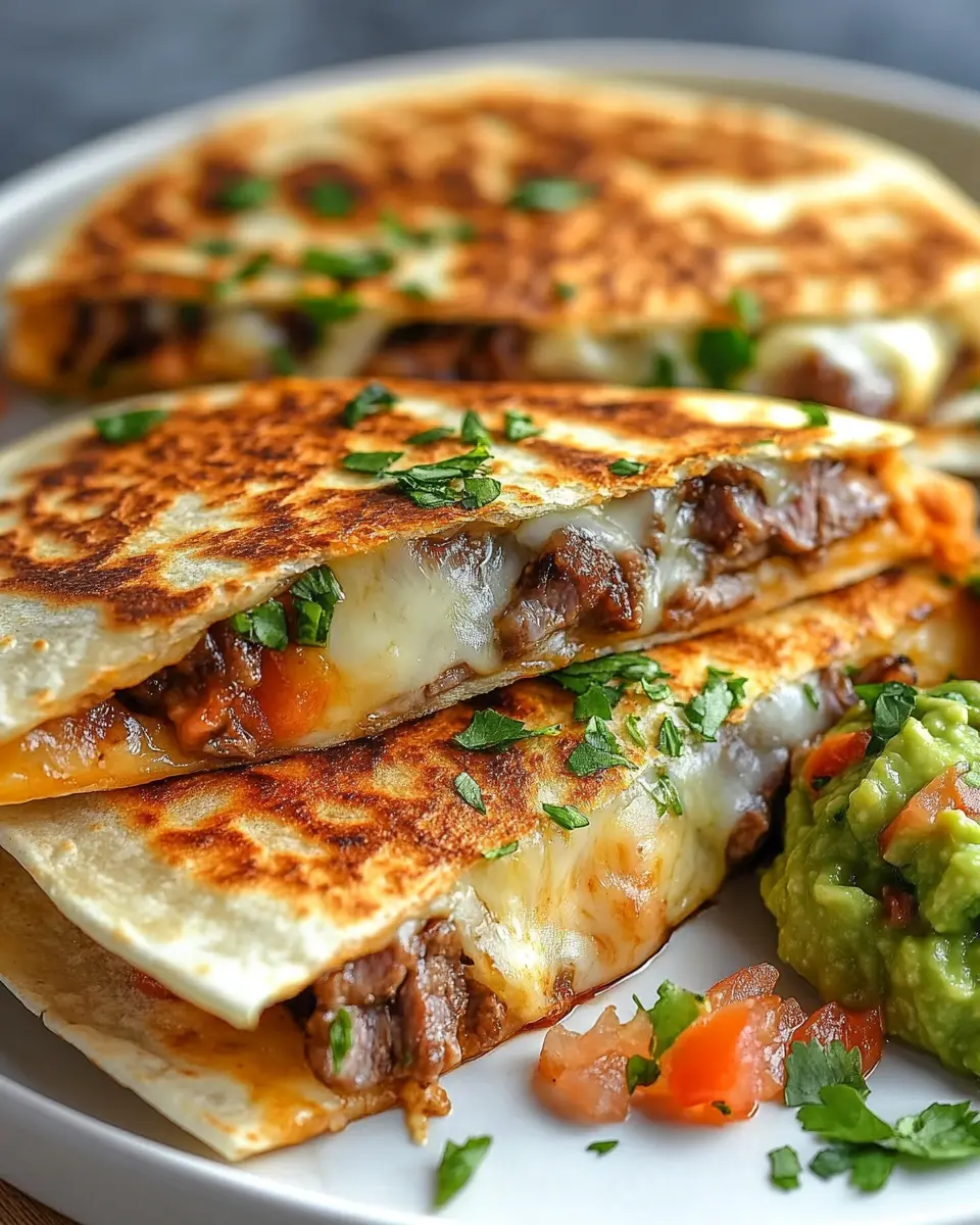 Käseüberbackene Steak-Quesadillas: Irresistibly Gooey Goodness 6