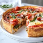 Deep Dish Pizza First Image First Image