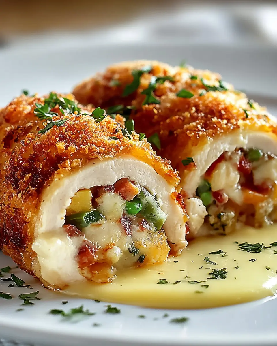 Gefülltes paniertes Hähnchen: Irresistibly Juicy & Homemade 6