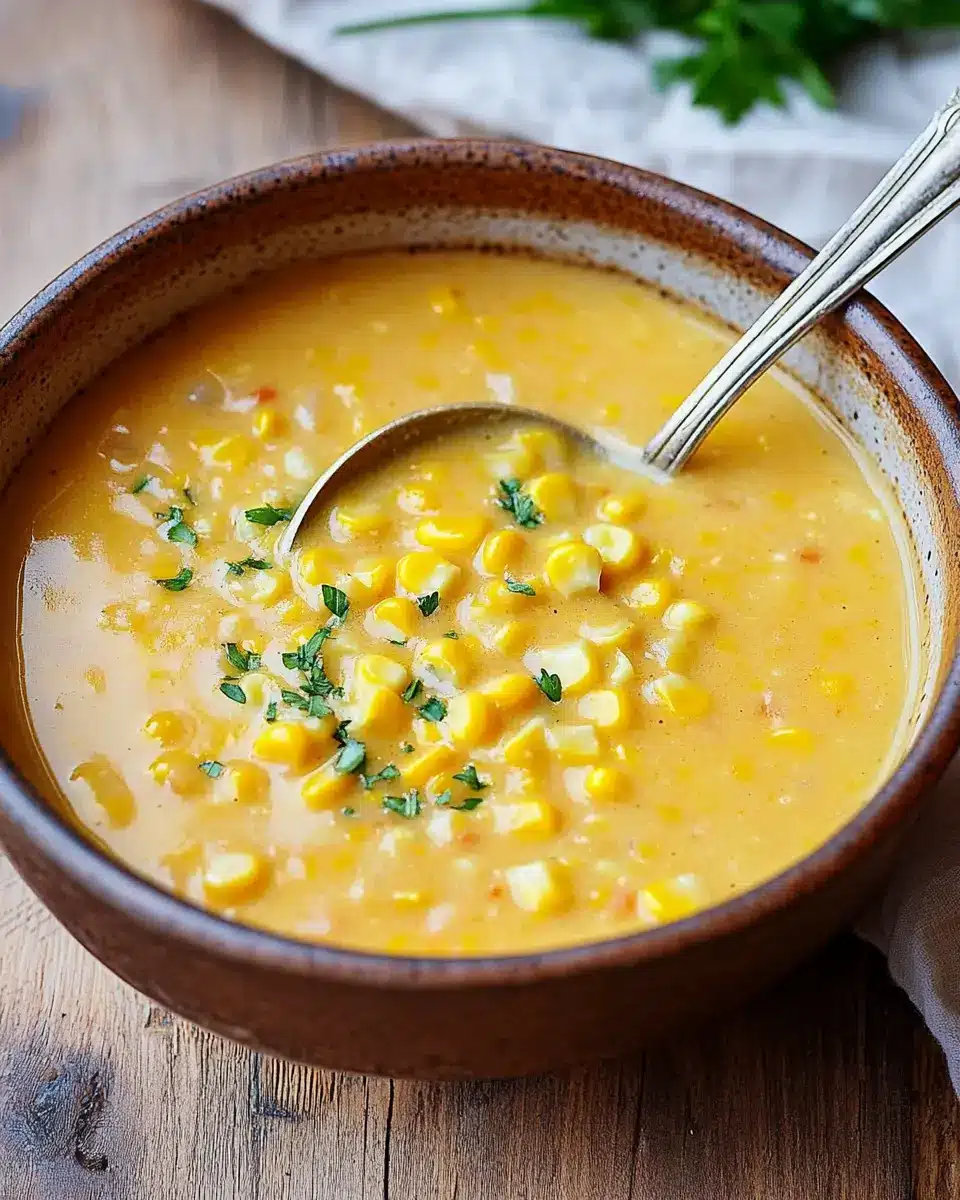 Cremige Maissuppe First Image First Image