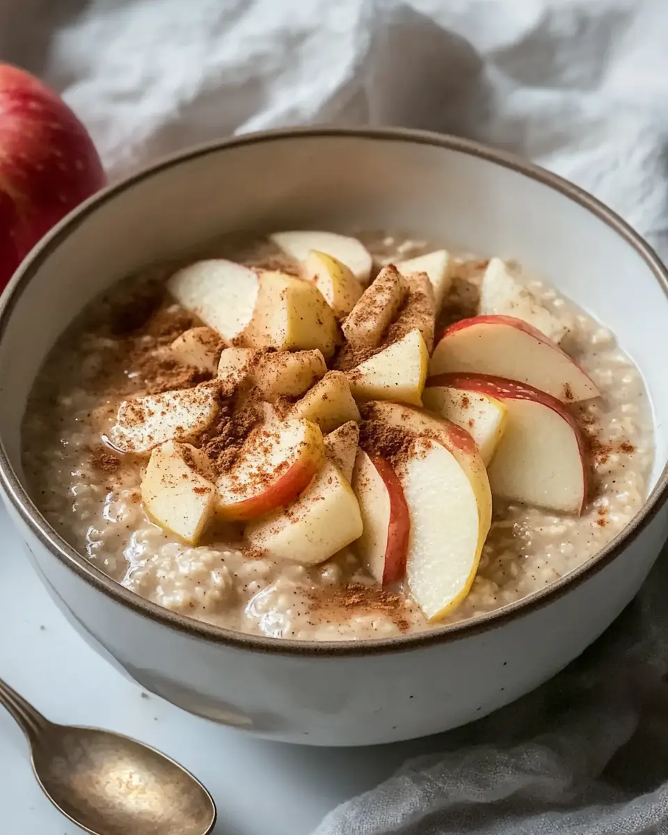 Zimt Apfel Porridge: Bestes Frühstück in 9 Minuten, So Cremig!