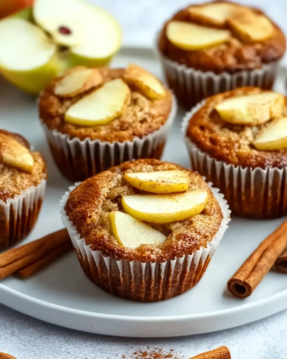 Apfel Zimt Muffins ohne Zucker – Bestes Rezept First Image First Image
