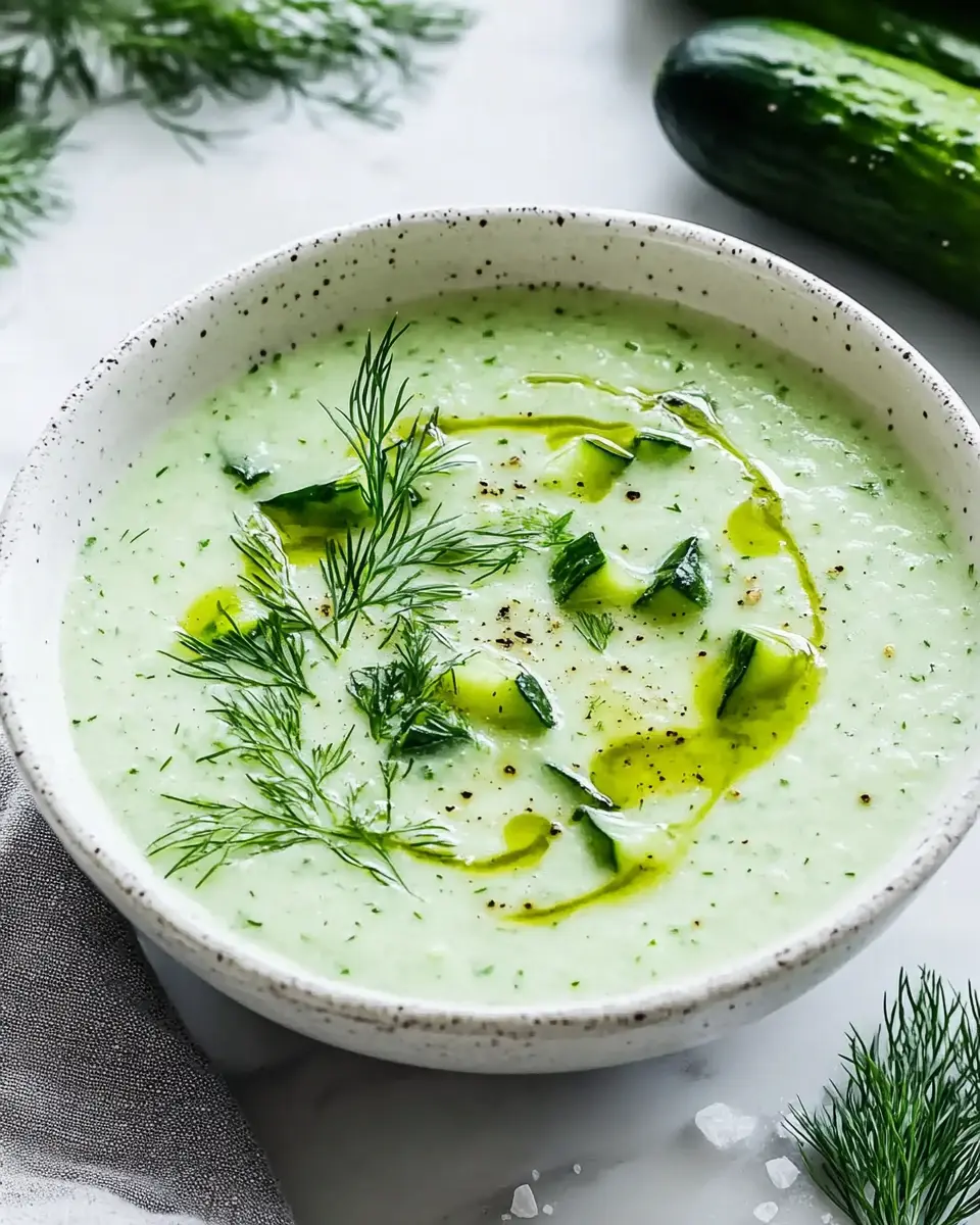 Omas kalte Gurkensuppe First Image First Image