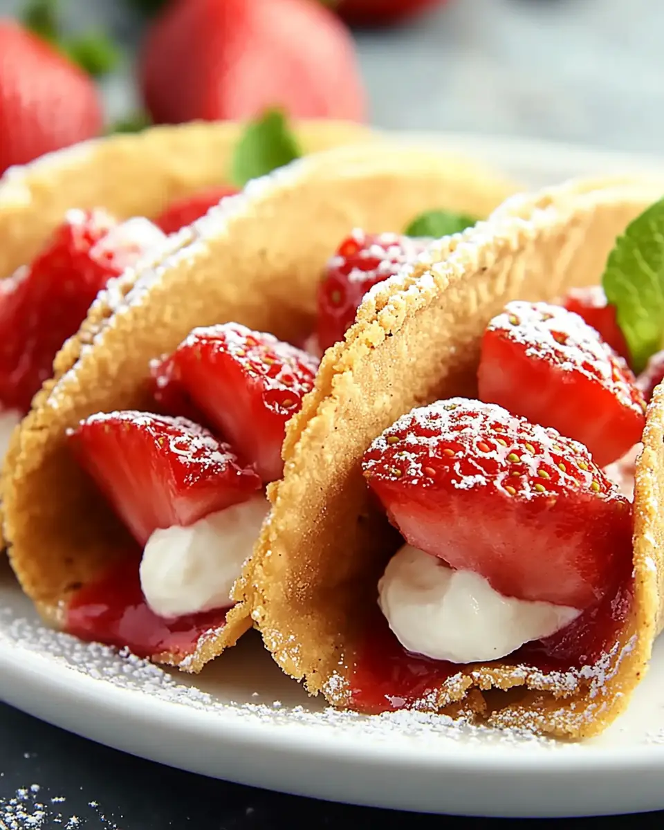 Erdbeer Cheesecake Tacos: The Best Dessert You’ll Crave 6