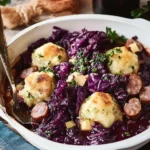 Rotkohl-Knödel-Wurst-Auflauf First Image First Image