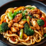 Teriyaki Udon Nudeln First Image First Image