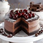 Schokotorte mit Amarenakirschen First Image First Image