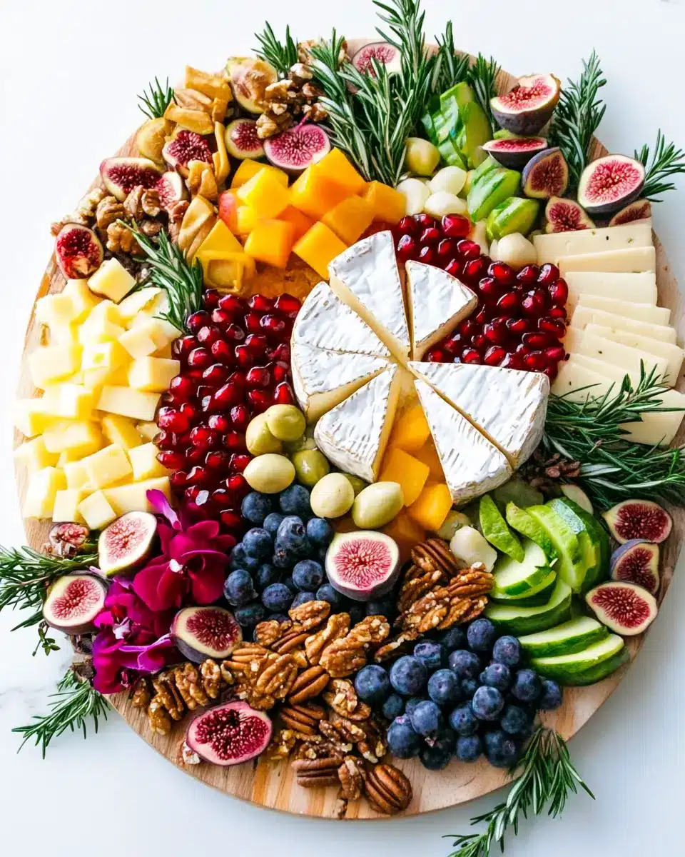 Weihnachtliche Snack- und Käseplatte: Easy Holiday Delight 7