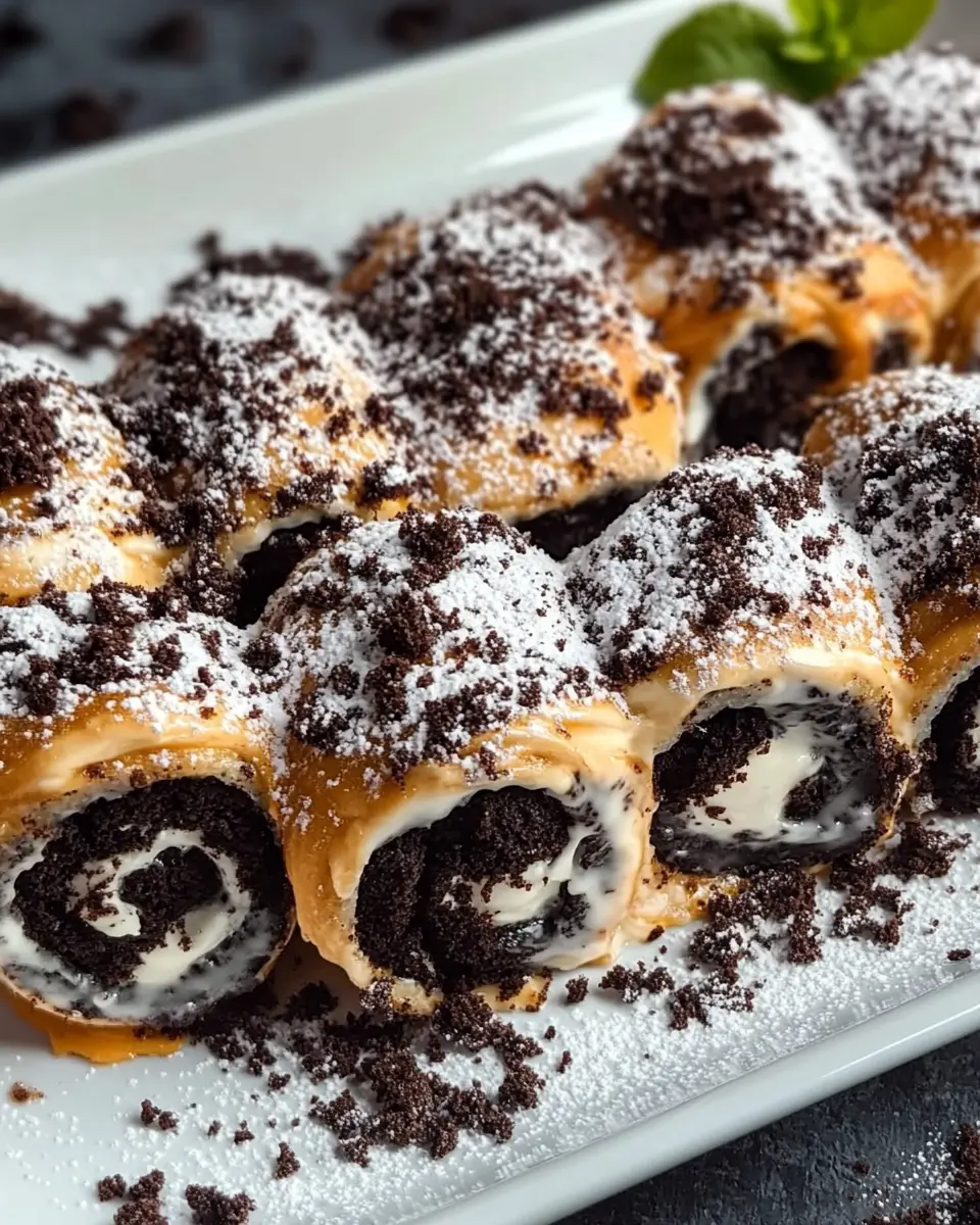 Oreo Rolls: Indulge in the Creamy Bliss of Homemade Treats 6