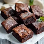 Gesunde Brownies mit Apfelmus – Bestes Rezept First Image First Image