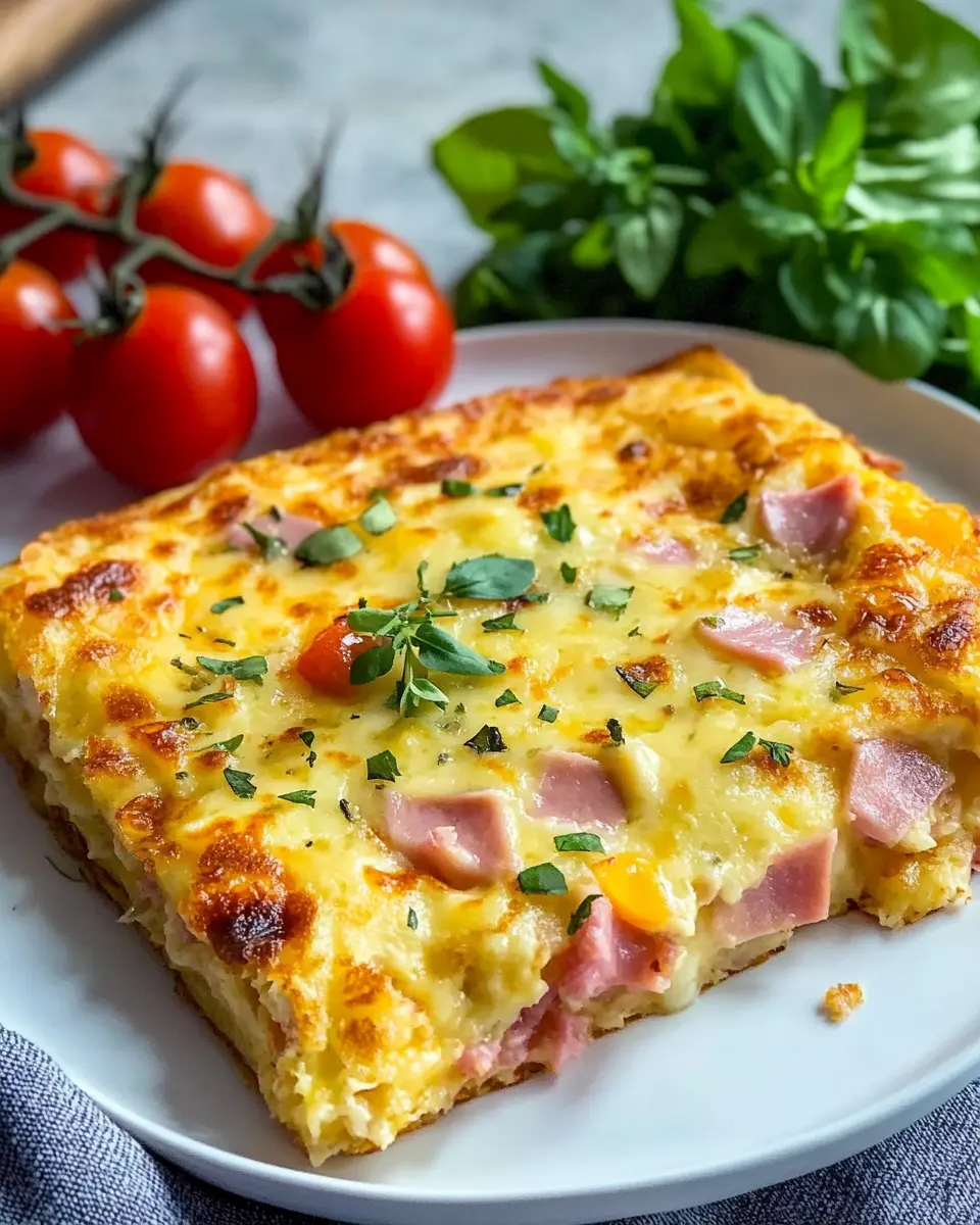 Herzhafter Ofenpfannkuchen mit Schinken und Käse: Cozy Comfort! 7