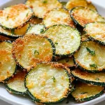 Knusprige Zucchini Parmesan Chips: Das perfekte gesunde Snack-Rezept First Image First Image